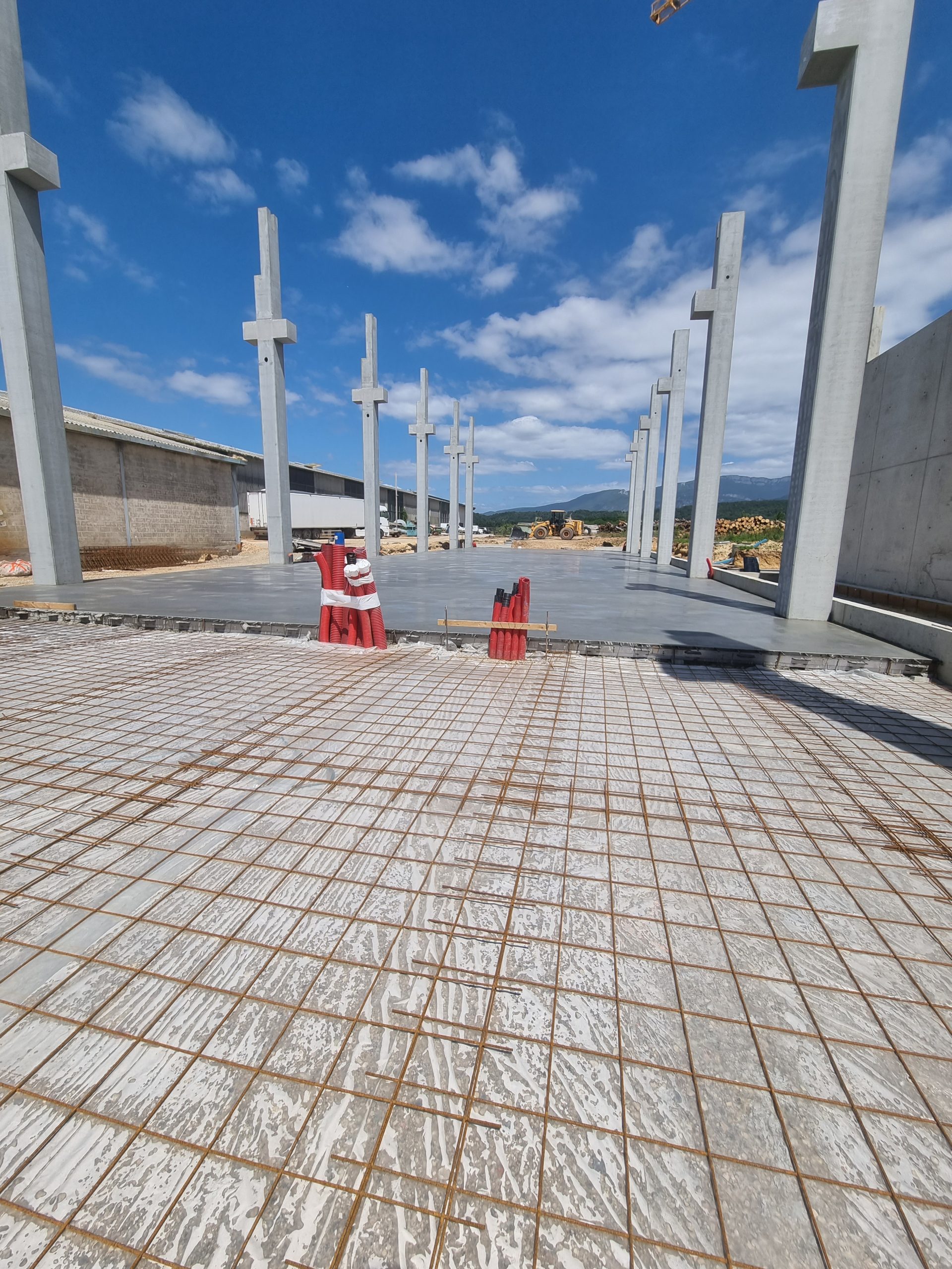 Pompage dallage industriel